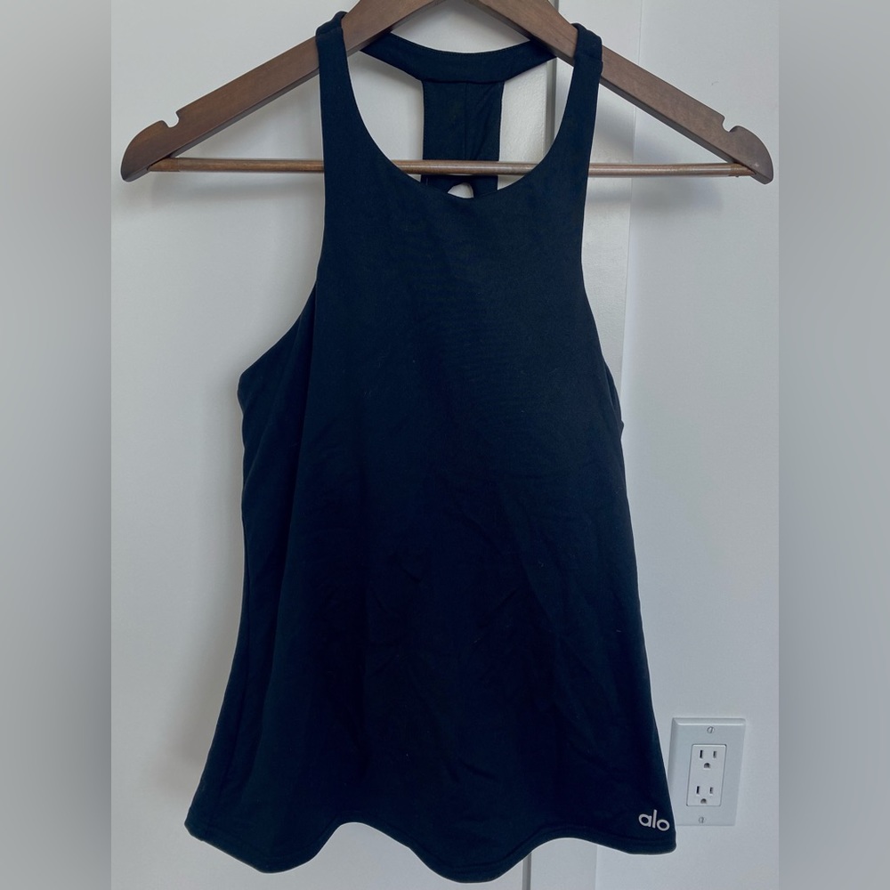 Alo black workout top